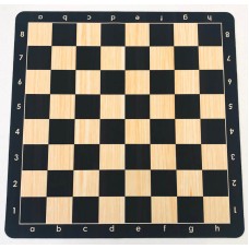 Šachovnice protiskluzová, rolovací - materiál obdobný jako podložka pro myš, 51 x 51 cm